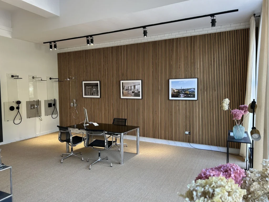Showroom der Dornburger Flats für Interessenten